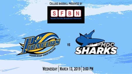 Tune in Tomorrow as your MDC Sharks take on Indian River Pioneers